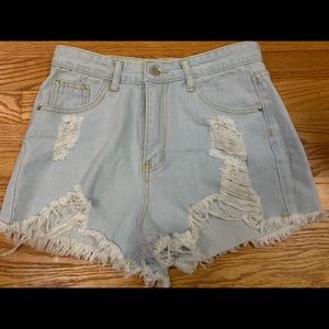 Jean shorts